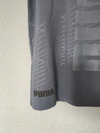 Camiseta sin mangas Puma DryFit gris