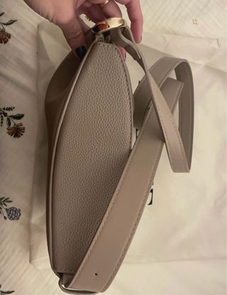 Bolso Polène Gris, color topo