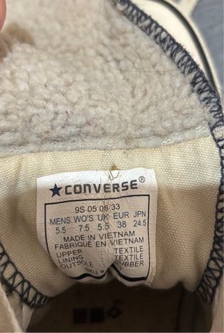 Converse All Star Taglia 38