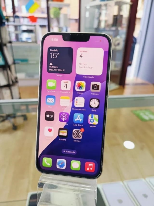iPhone 14 Blanco 128GB Batería 85%