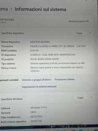 PC NOTEBOOK Toshiba z50-A 15.6" i5 8/256