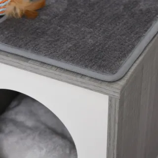 Árbol Rascador para Gatos 59x39x62 cm