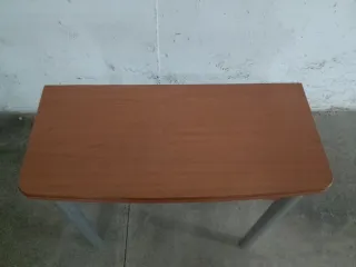 Mesa y 2 Sillas Cocina aglomerado y Metal