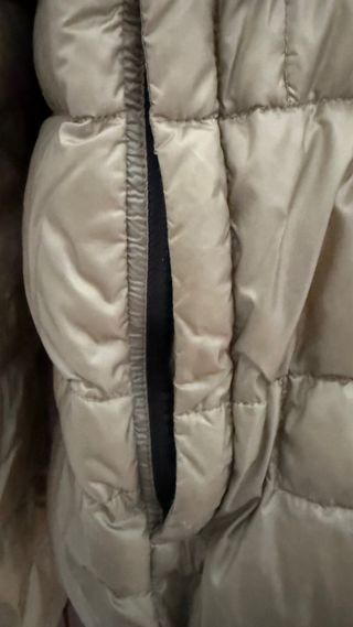 Chaqueta Blauer Plumas Beige Talla M