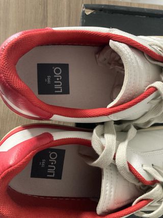 Sneakers Liu Jo bianche e rosse