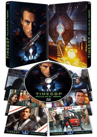 NOV1225 Timecop, Policía en el Tiempo STEELBOOK BD