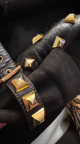 Abrigo Mouton Moschino Talla L