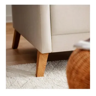 Sofá Linanäs beige dos plazas de Ikea