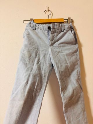 Traje H&M niño azul talle 6-7