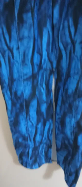 Vestido Bershka Azul y Negro