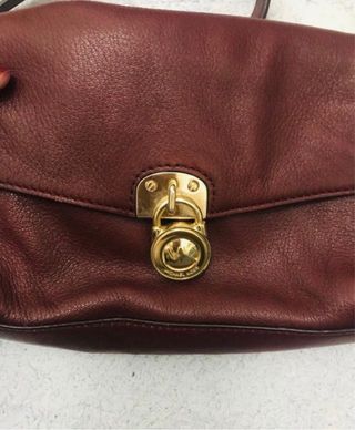 Bolso Piel Michael Kors Rojo