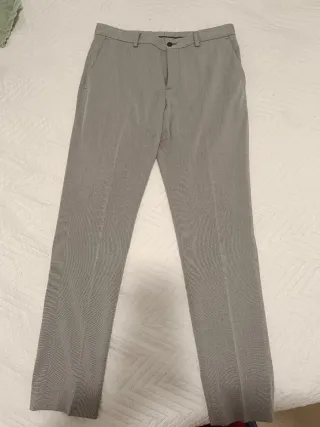 Traje Zara Gris Hombre