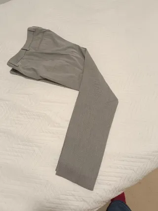 Traje Zara Gris Hombre