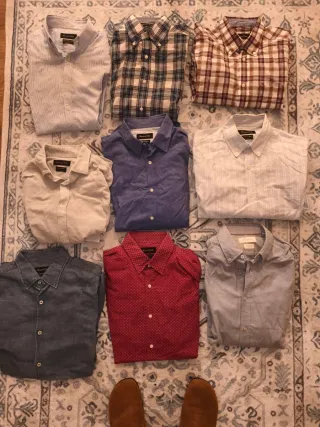 Lote 6 Camisas Massimo Dutti Talla M