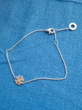 Pulsera Thomas Sabo trébol plata