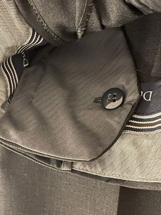 Traje de hombre en gris oscuro (Talla L) - NUEVO