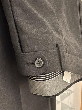 Traje de hombre en gris oscuro (Talla L) - NUEVO