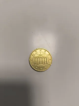 Moneda 50 céntimos Alemania 2002