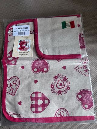 Set Americano 2 Pz Cuori