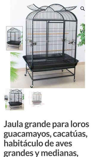 Jaula pájaros grande especial Yacos