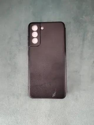 Cover Samsung Galaxy S21 Ultra blu e nero