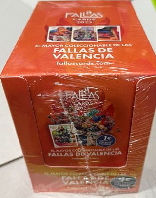 Cajas Fallas Cards 2025 - 50 Sobres Cromos