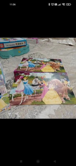 Puzzle Ravensburger Princesas Disney 2x24