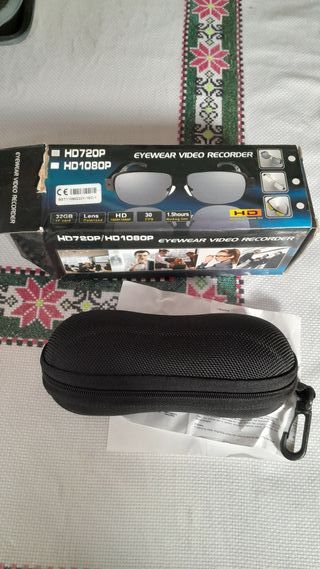 Gafas de sol con camara HD