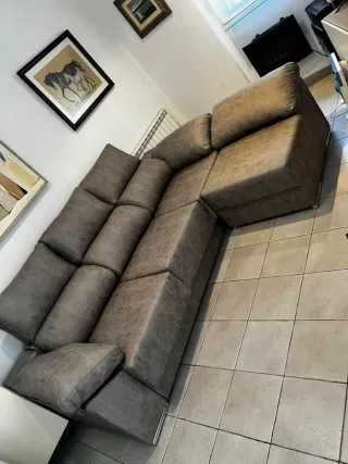 Sofá modular gris