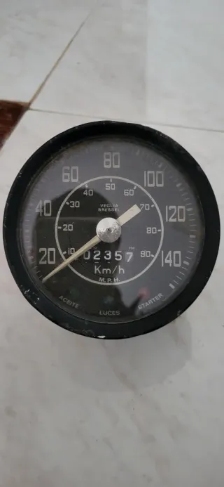 Velocímetro Veglia Bressel Land Rover Santana