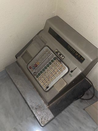 Caja Registradora Antigua FCR