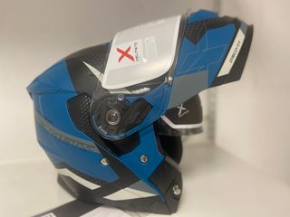 Casco Shiro Modular Discover Azul Nuevo