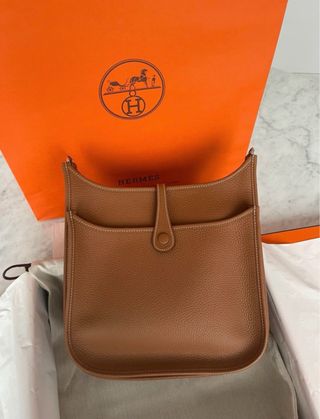 Bolso Hermes Evelyn 29 Camel