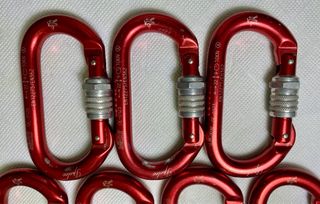 Lote 11 Mosquetones Lucky Speleo