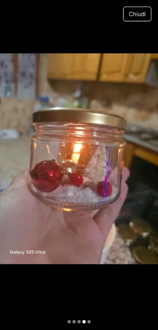 Decorazioni Natalizie Vetro Fatte a Mano