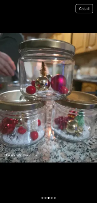 Decorazioni Natalizie Vetro Fatte a Mano