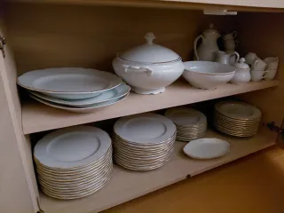 Vajilla Bidasoa Porcelana Blanca