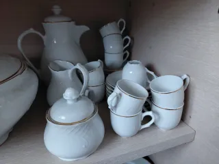 Vajilla Bidasoa Porcelana Blanca