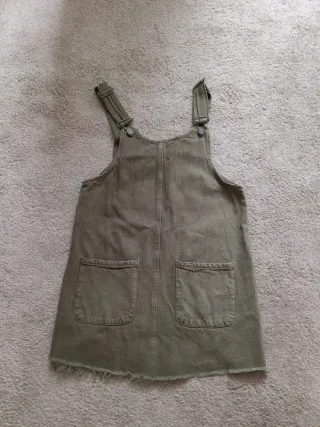 Peto vaquero Pull&Bear verde oliva