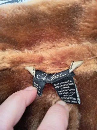 Pelliza Mujer Talla M Marrón