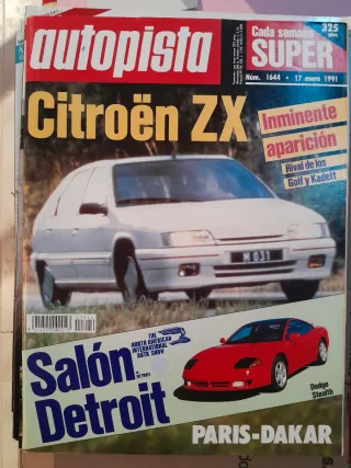 Revista Autopista Citroën ZX 1991