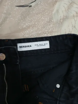 Pantalones vaqueros hombre negros/grises Talla M