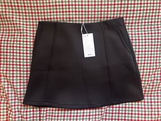 Falda mini negra Mango Talla S