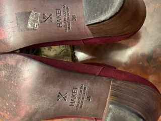 Botines Hakei Ante Rojo Corinto