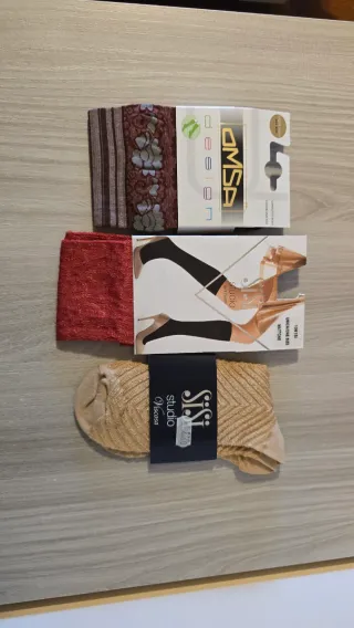 7 paia Calze donna varie Nuove