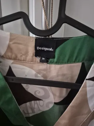 Blusa Desigual Estilo Años 70 Talla M