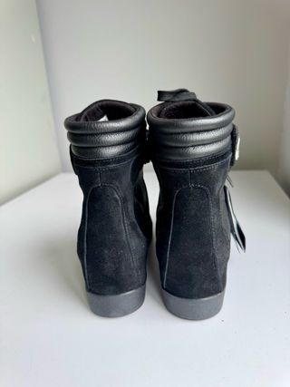 Armani Jeans Stivaletto Zeppa Interna Nero