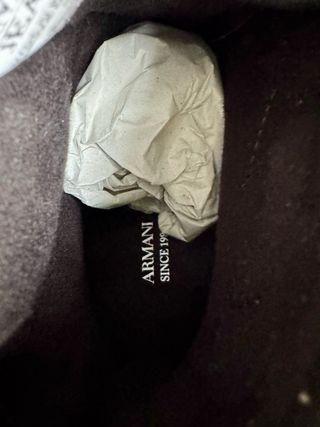 Armani Jeans Stivaletto Zeppa Interna Nero