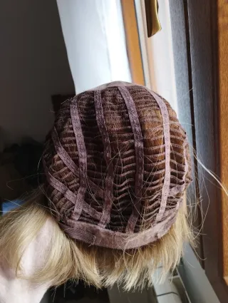 Peluca Fibra Sintética Alta Calidad