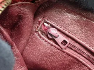 Bolso Chanel Vintage Rojo con Borla